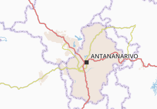 Kaart Plattegrond Ambohimanarina