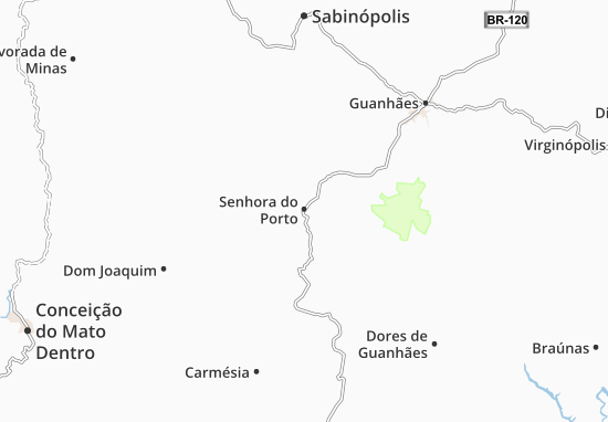 Mapa Senhora do Porto