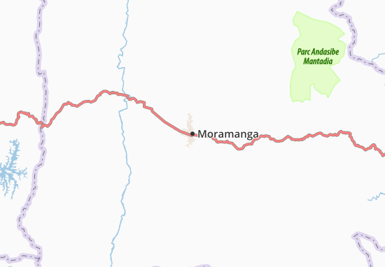 Karte Stadtplan Moramanga
