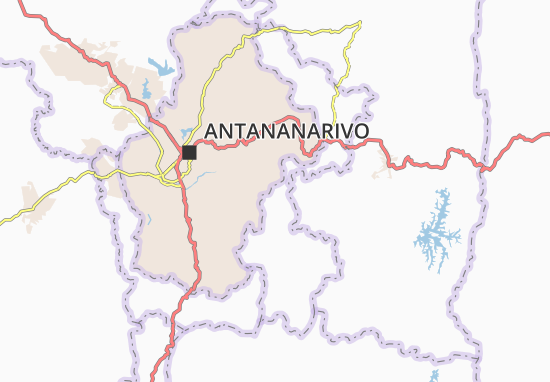 Mapa Antanetibe
