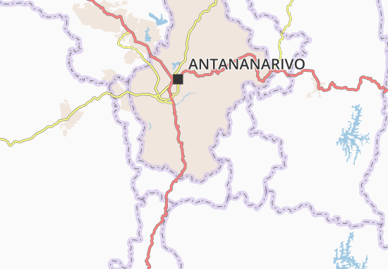 Mapa Ankadivory