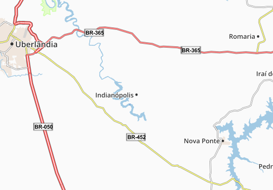 Kaart Plattegrond Indianópolis