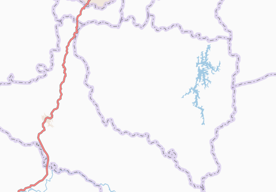 Mapa Alatsinainy-Bakaro