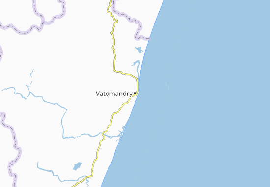 Mapa Vatomandry