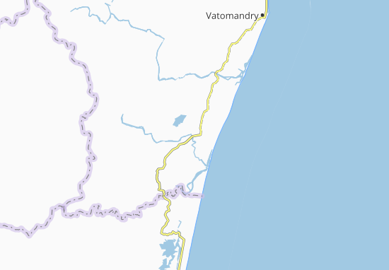 Mapa Ivato