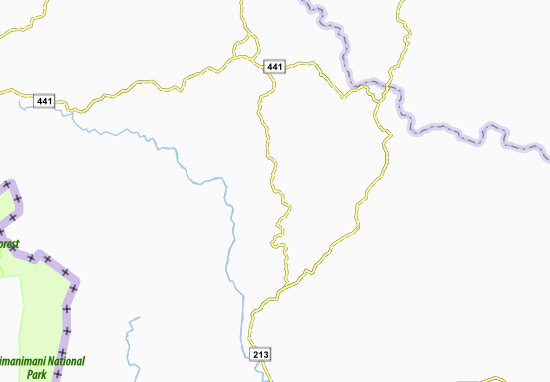 Karte Stadtplan Mavuruzi