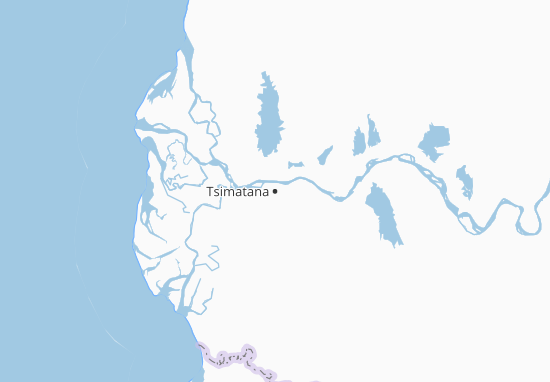 Karte Stadtplan Tsimatana