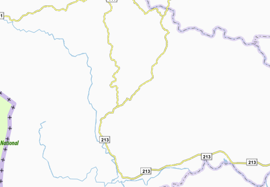 Kaart Plattegrond Tchinda