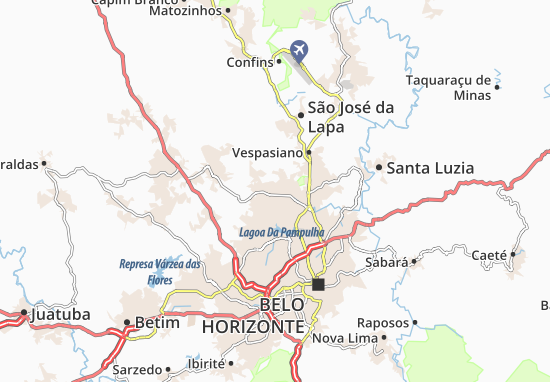 Mapa Maria Helena
