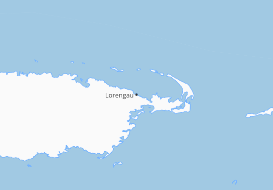 Mapa Lorengau