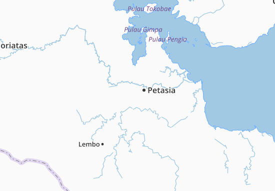 Kaart Plattegrond Petasia