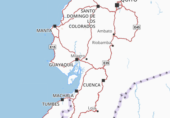 Mappe-Piantine San Jacinto de Yaguachi