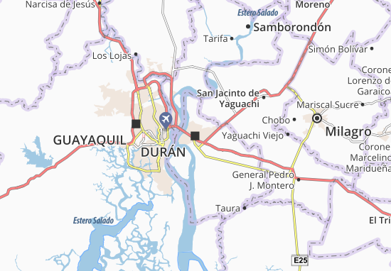Mapa Durán