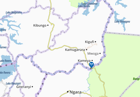 Mapa Nyabikokora