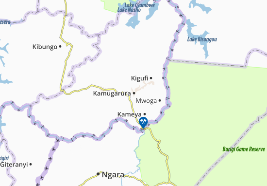 Mapa Kamugarura