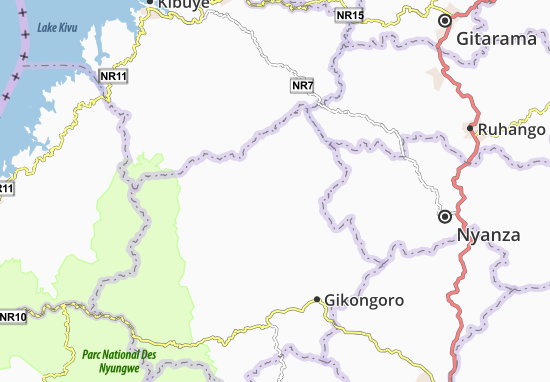 Mapa Gitondorero