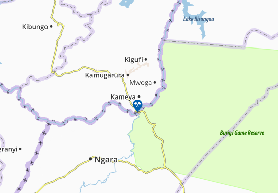 Mapa Kameya