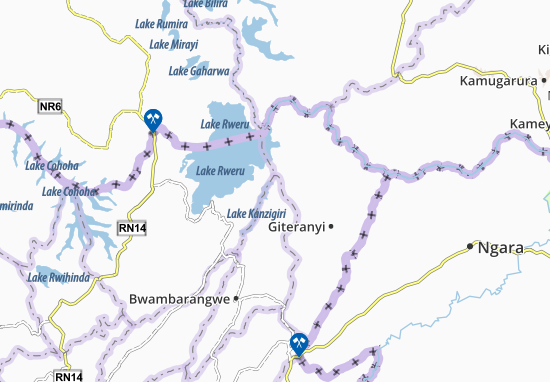Mapa Gatakazi