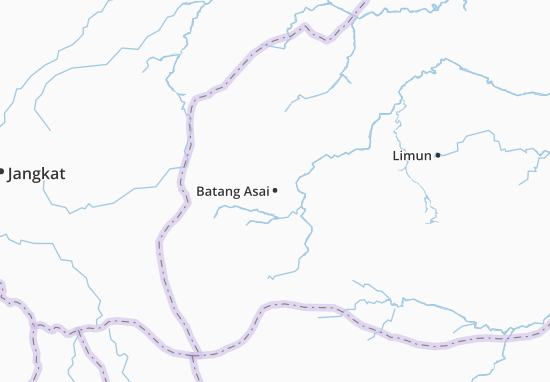 Mapa Batang Asai