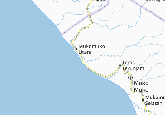 Mapa Mukomuko Utara