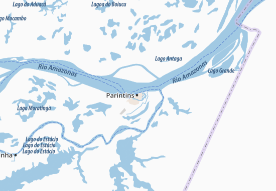 Karte Stadtplan Parintins