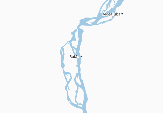 Karte Stadtplan Baião
