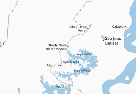 Mapa Olinda Nova do Maranhão