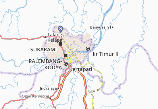 Seberang Ulu II Map