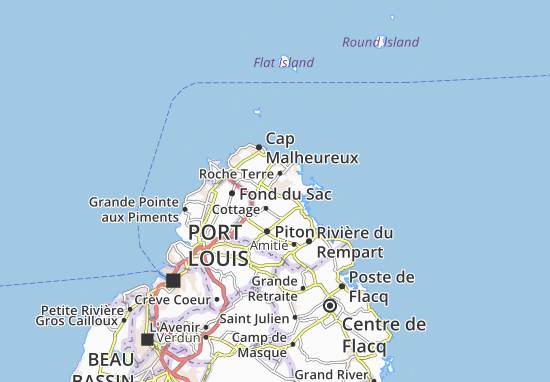 Mapa Bois Rouge