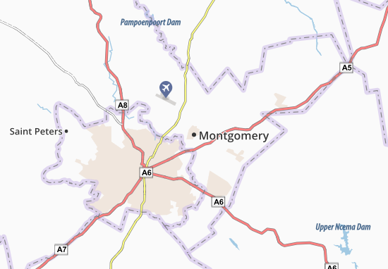 Mapa Montgomery