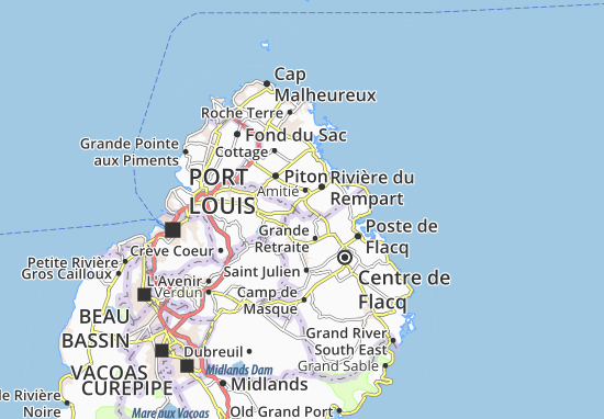 Mapa Amaury
