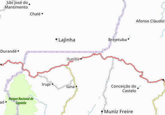 Mapa Ibatiba