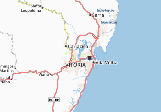 Mapa Santo Antônio