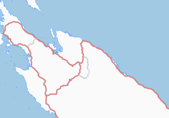 Karte Stadtplan Ouegoa