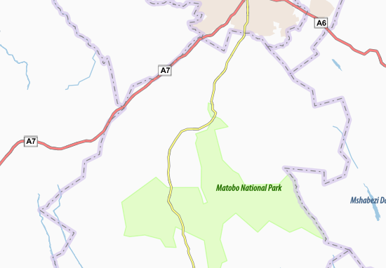 Mapa Matobo