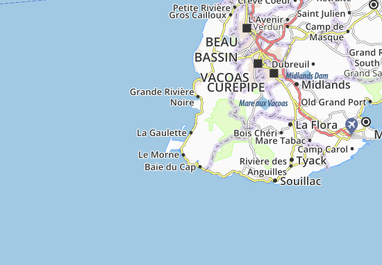 Mapa La Gaulette