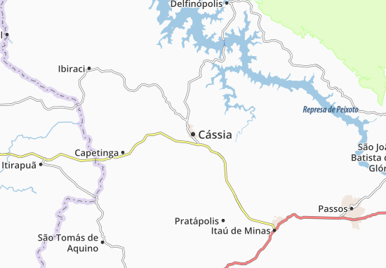 Cássia Map