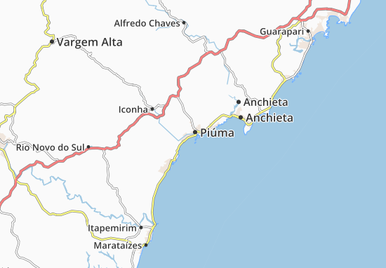Mapa Piúma
