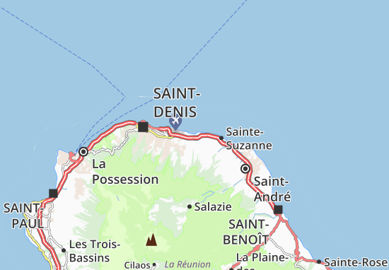 Kaart Plattegrond Sainte-Marie