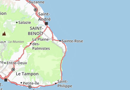 Mapa Bellevue