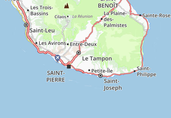 Mapa Bérive-les-Hauts