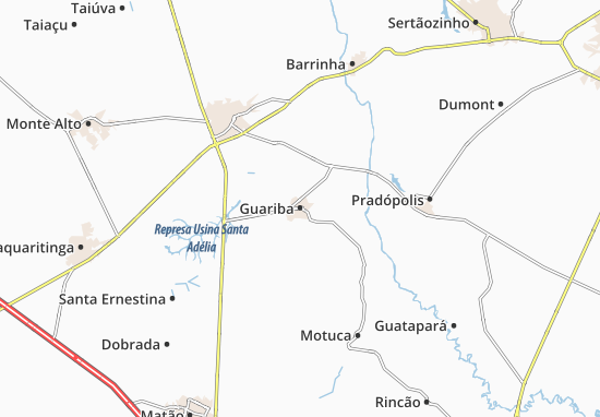 Mapa Guariba