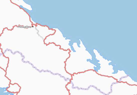 Mapa Kouaoua