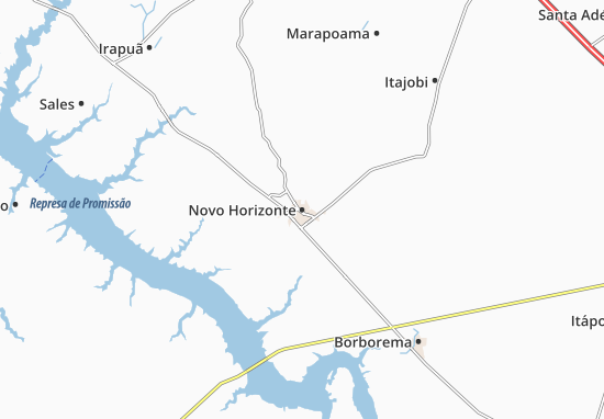 Mapa Novo Horizonte