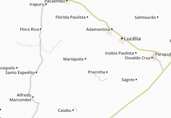 Kaart Plattegrond Mariápolis