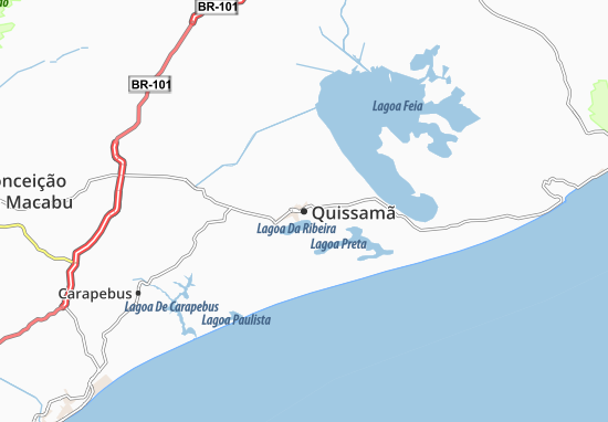 Kaart Plattegrond Quissamã