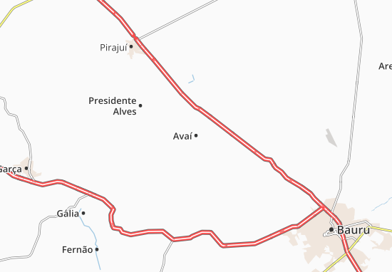Avaí Map
