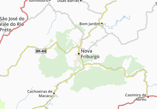 Nova Friburgo Map