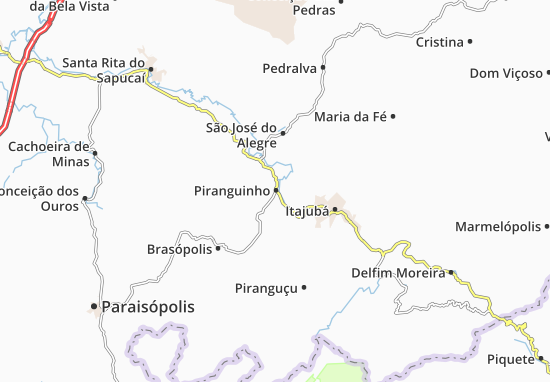 Mapa Piranguinho