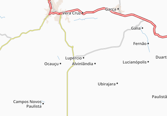 Karte Stadtplan Lupércio
